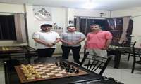 کسب مقام قهرمانی در رقابت‌های شطرنج کارکنان علوم پزشکی استان